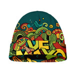 Colorful Cinco de Mayo Print Beanie