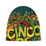 Colorful Cinco de Mayo Print Beanie