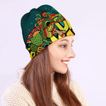 Colorful Cinco de Mayo Print Beanie