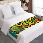 Colorful Cinco de Mayo Print Bed Runner
