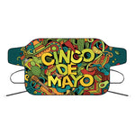 Colorful Cinco de Mayo Print Car Windshield Snow Cover