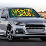 Colorful Cinco de Mayo Print Car Windshield Sun Shade