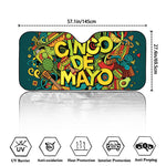 Colorful Cinco de Mayo Print Car Windshield Sun Shade