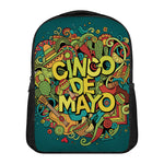 Colorful Cinco de Mayo Print Casual Backpack