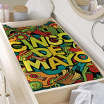 Colorful Cinco de Mayo Print Changing Pad Cover