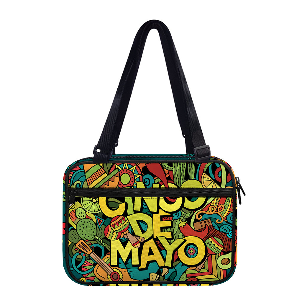 Colorful Cinco de Mayo Print Double Strap Bible Bag