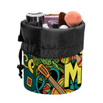 Colorful Cinco de Mayo Print Drawstring Makeup Bag