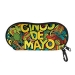 Colorful Cinco de Mayo Print Glasses Case