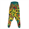 Colorful Cinco de Mayo Print Hammer Pants