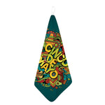 Colorful Cinco de Mayo Print Hand Towel