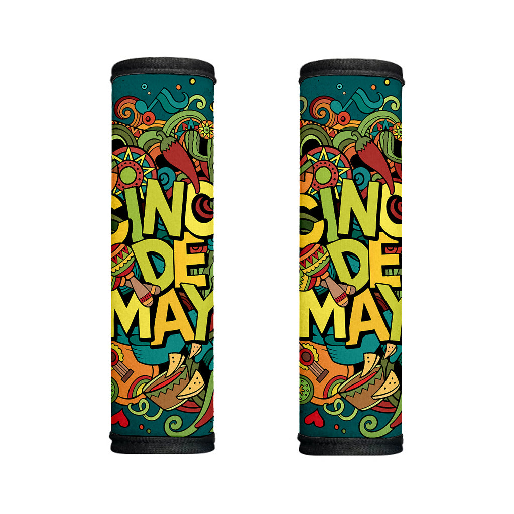 Colorful Cinco de Mayo Print Handle Covers