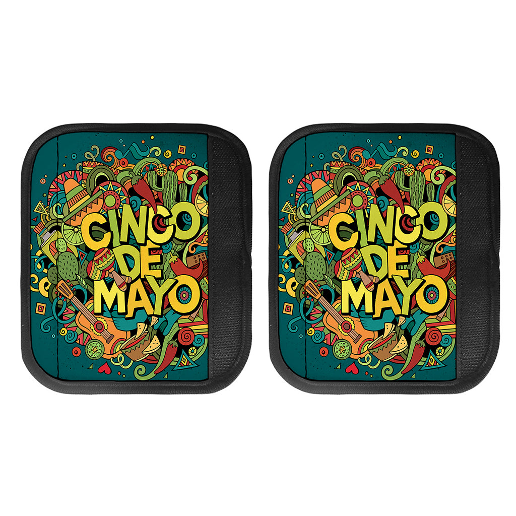 Colorful Cinco de Mayo Print Handle Covers