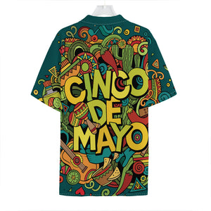 Colorful Cinco de Mayo Print Hawaiian Shirt