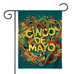Colorful Cinco de Mayo Print House Flag
