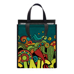 Colorful Cinco de Mayo Print Insulated Lunch Tote