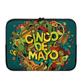 Colorful Cinco de Mayo Print Laptop Sleeve
