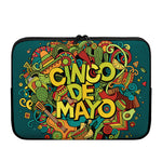 Colorful Cinco de Mayo Print Laptop Sleeve