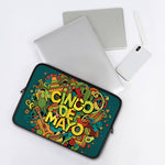 Colorful Cinco de Mayo Print Laptop Sleeve
