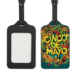 Colorful Cinco de Mayo Print Luggage Tag