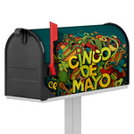 Colorful Cinco de Mayo Print Mailbox Cover