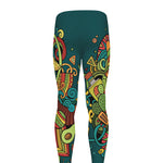 Colorful Cinco de Mayo Print Men's leggings