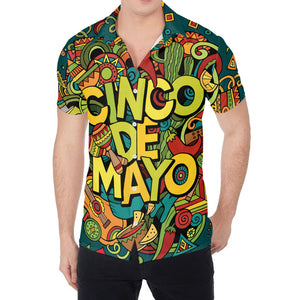 Colorful Cinco de Mayo Print Men's Shirt