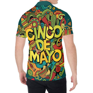 Colorful Cinco de Mayo Print Men's Shirt