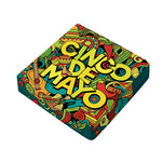 Colorful Cinco de Mayo Print Outdoor Seat Cushion Cover