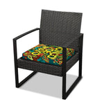 Colorful Cinco de Mayo Print Outdoor Seat Cushion Cover