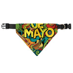 Colorful Cinco de Mayo Print Over The Collar Dog Bandana