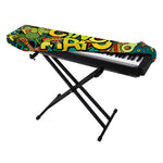Colorful Cinco de Mayo Print Piano Keyboard Cover