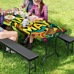 Colorful Cinco de Mayo Print Picnic Table Cover