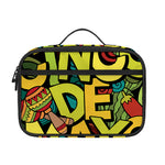 Colorful Cinco de Mayo Print Portable Lunch Bag