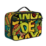 Colorful Cinco de Mayo Print Portable Lunch Bag