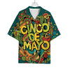 Colorful Cinco de Mayo Print Rayon Hawaiian Shirt