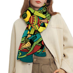 Colorful Cinco de Mayo Print Scarf