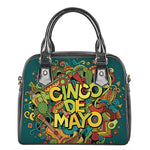 Colorful Cinco de Mayo Print Shoulder Handbag