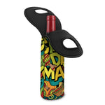 Colorful Cinco de Mayo Print Single Neoprene Wine Tote