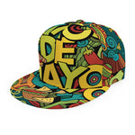 Colorful Cinco de Mayo Print Snapback Cap