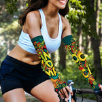 Colorful Cinco de Mayo Print Sun Protection Arm Sleeves