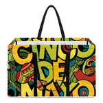 Colorful Cinco de Mayo Print Utility Tote Bag