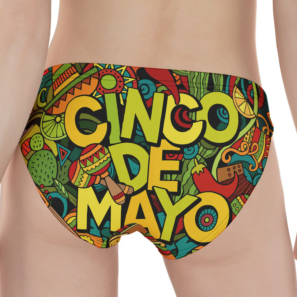 Colorful Cinco de Mayo Print Women's Panties