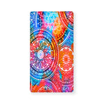 Colorful Circle Mandala Print Baby Crib Sheet