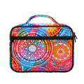Colorful Circle Mandala Print Briefcase Bible Bag