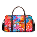 Colorful Circle Mandala Print Duffel Bag
