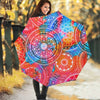 Colorful Circle Mandala Print Foldable Umbrella