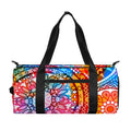 Colorful Circle Mandala Print Gym Bag