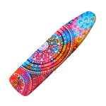 Colorful Circle Mandala Print Ironing Board Cover