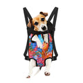 Colorful Circle Mandala Print Pet Carrier Backpack