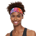 Colorful Circle Mandala Print Sports Headband